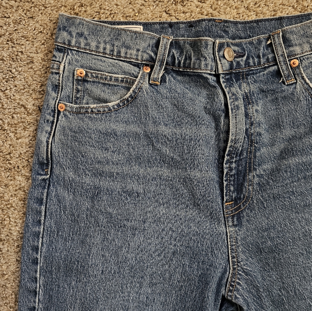GAP Women's High Rise Jeans - Blue - Picture 3 of 5